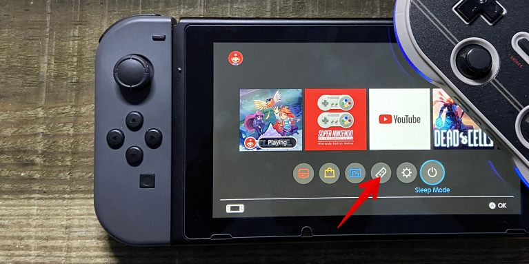 How To Pair The 8bitdo Controller To The Nintendo Switch 8bitdo Faq Retro32