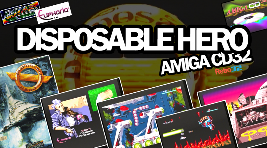 Disposable Hero Amiga CD32 AGA 1993 Gremlin / Euphoria