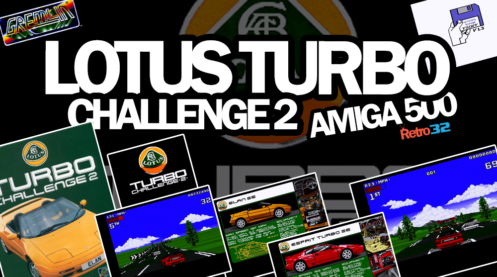 Lotus Turbo Challenge 2 – Gremlin 1992 – Amiga 500