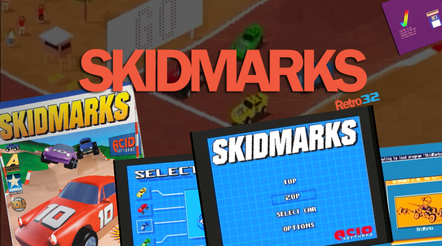 SKIDMARKS by Acid Software – AGA Car Disk – Track Disk 1 – Amiga 1200