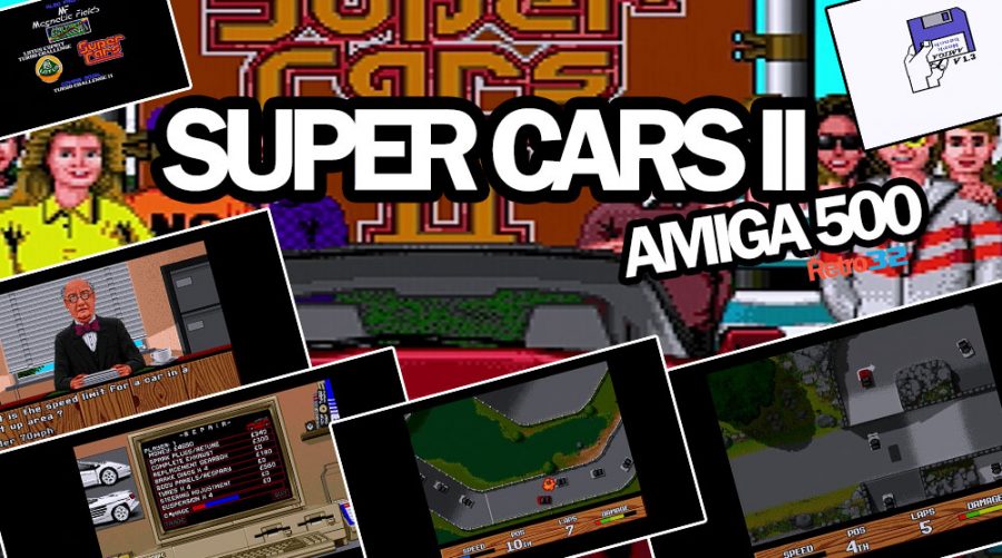 Super Cars II – Magnetic Fields / Gremlin 1991 – Amiga 500 Commodore