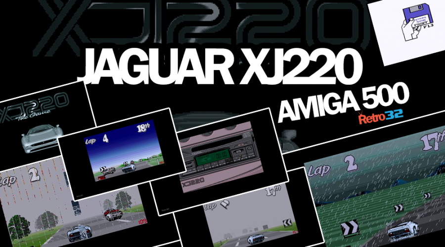 Jaguar XJ220 – 1992 Core Design  – Amiga 500