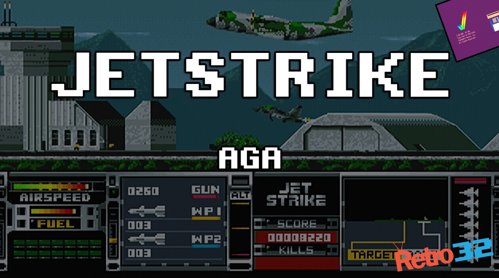 Jetstrike AGA Amiga 1200 – Shadow Software / Rasputin Software 1994