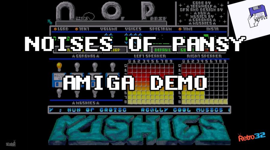 Noises of Pansy – 1991 Exit & Erotic  – Amiga Demo Demoscene – OSSC