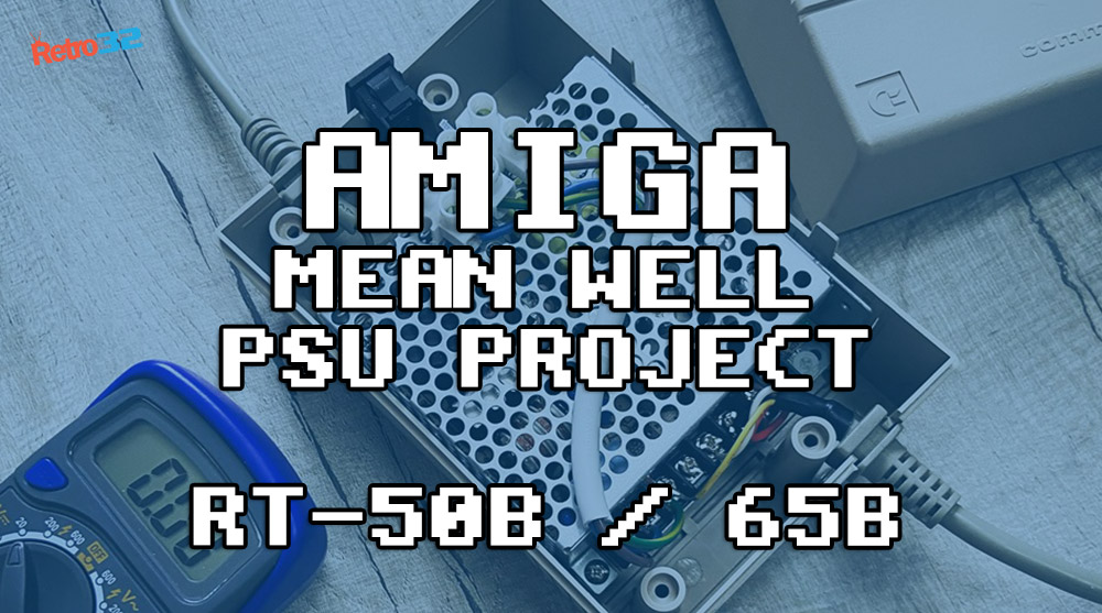 Commodore Amiga 500 Power Supply tested & working PSU brick pack light version 