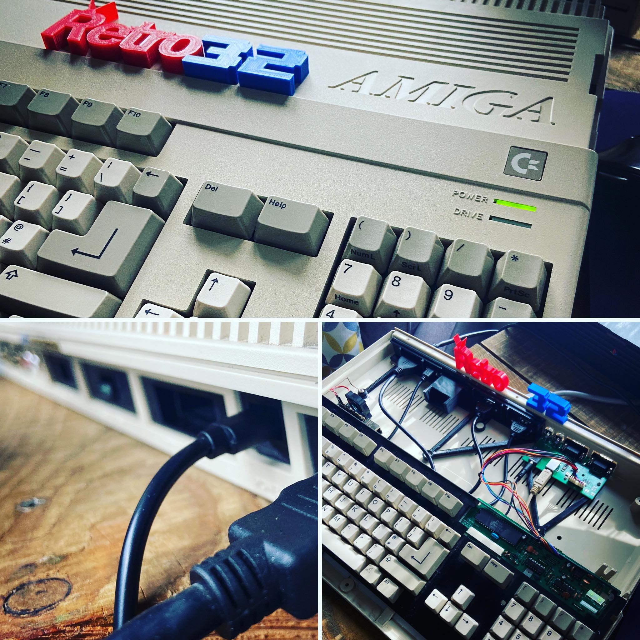 STAFF PROJECT: Amiga 500 Raspberry PI Build: Amibian / Amiberry  – hardware build