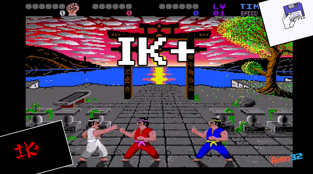 IK+ – International Karate + 1988  – Amiga 500 OSSC – Inc game ADF download