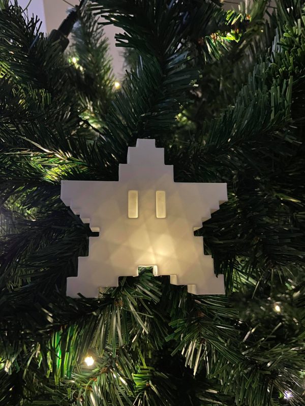 Pixel Star Christmas Tree Topper - Image 3