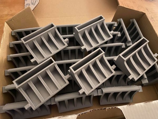 Replacement Bed Slat support brackets / mounts / holders / fixings. Made to order for discontinued beds / parts - Feather and Black Beds - Image 6