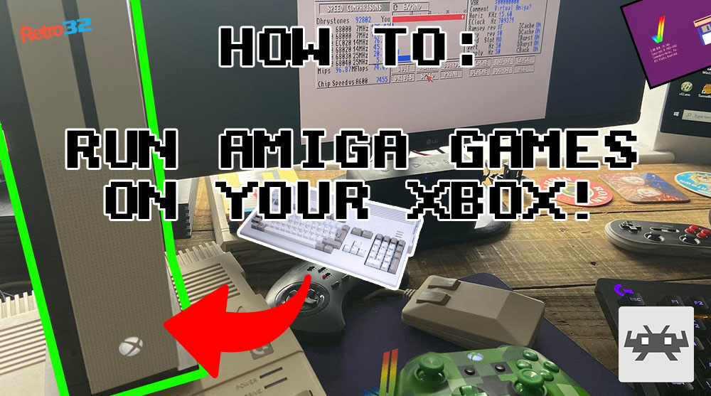 voor Maar bezoeker How to play Amiga games on your Xbox (One / Series S / X) RetroArch  Tutorial (How to install RetroArch) - Retro32
