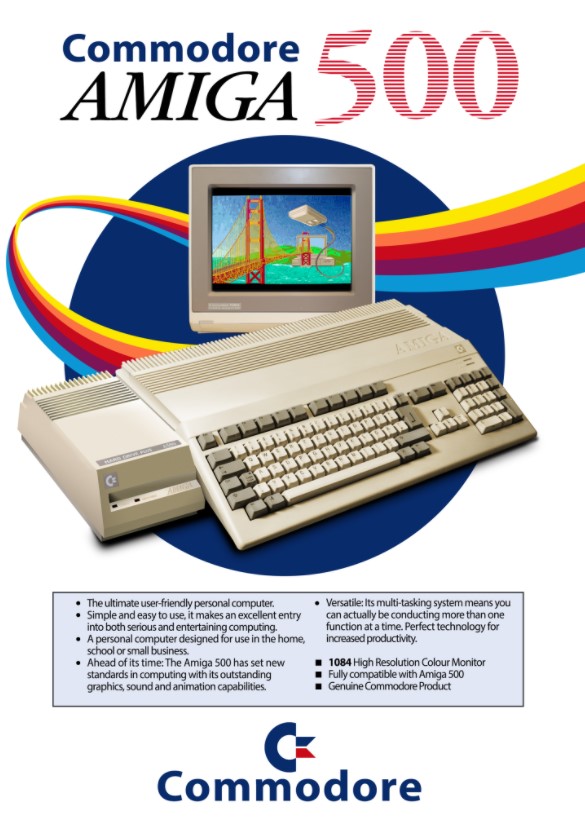 Check out these beautifully recreated retro Amiga posters & original Amiga artwork