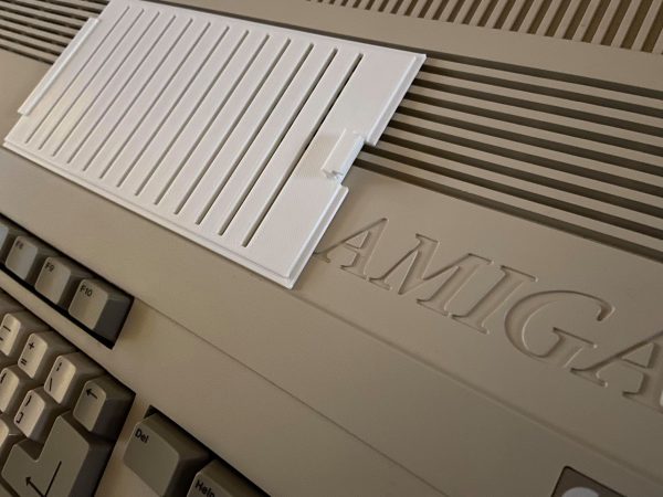 Amiga 500 Trap Door Port Cover - Strengthened - Terrible Fire Accelerator - Image 2