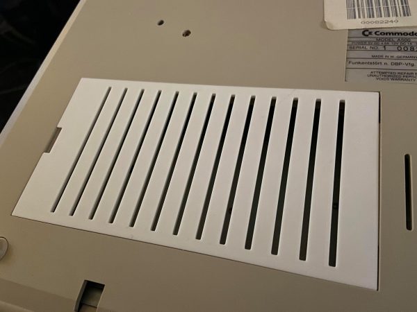 Amiga 500 Trap Door Port Cover - Strengthened - Terrible Fire Accelerator - Image 3