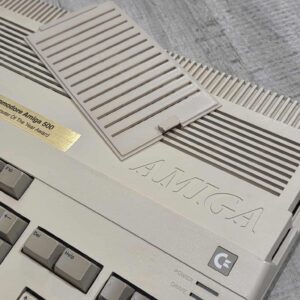 Amiga 500 Trap Door Port Cover - Strengthened - Terrible Fire Accelerator