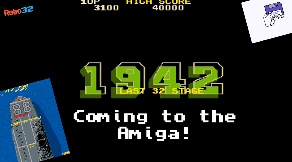 The Capcom classic 1942 is finally coming to the Amiga