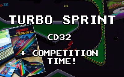 Turbo Sprint AGA first play on Amiga CD32 – Competition Time