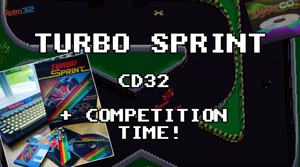 Turbo Sprint AGA first play on Amiga CD32 – Competition Time