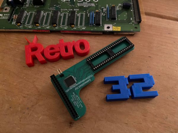 Amiga RGB to HDMI CPLD PiZero Adapter - Amiga 500 / Amiga 500+