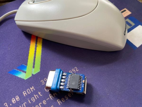 Amiga USB Mouse Adapter