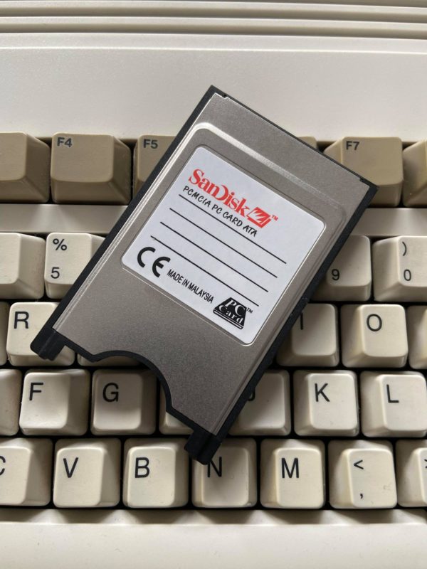 Amiga PCMCIA Compact Flash adapter - Sandisk Amiga 600 Amiga 1200 CF A600 A1200 - Image 3