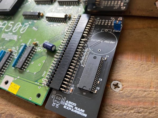 Amiga 500 512K Ram Expansion (without battery) - Trapdoor / half meg memory - Image 2