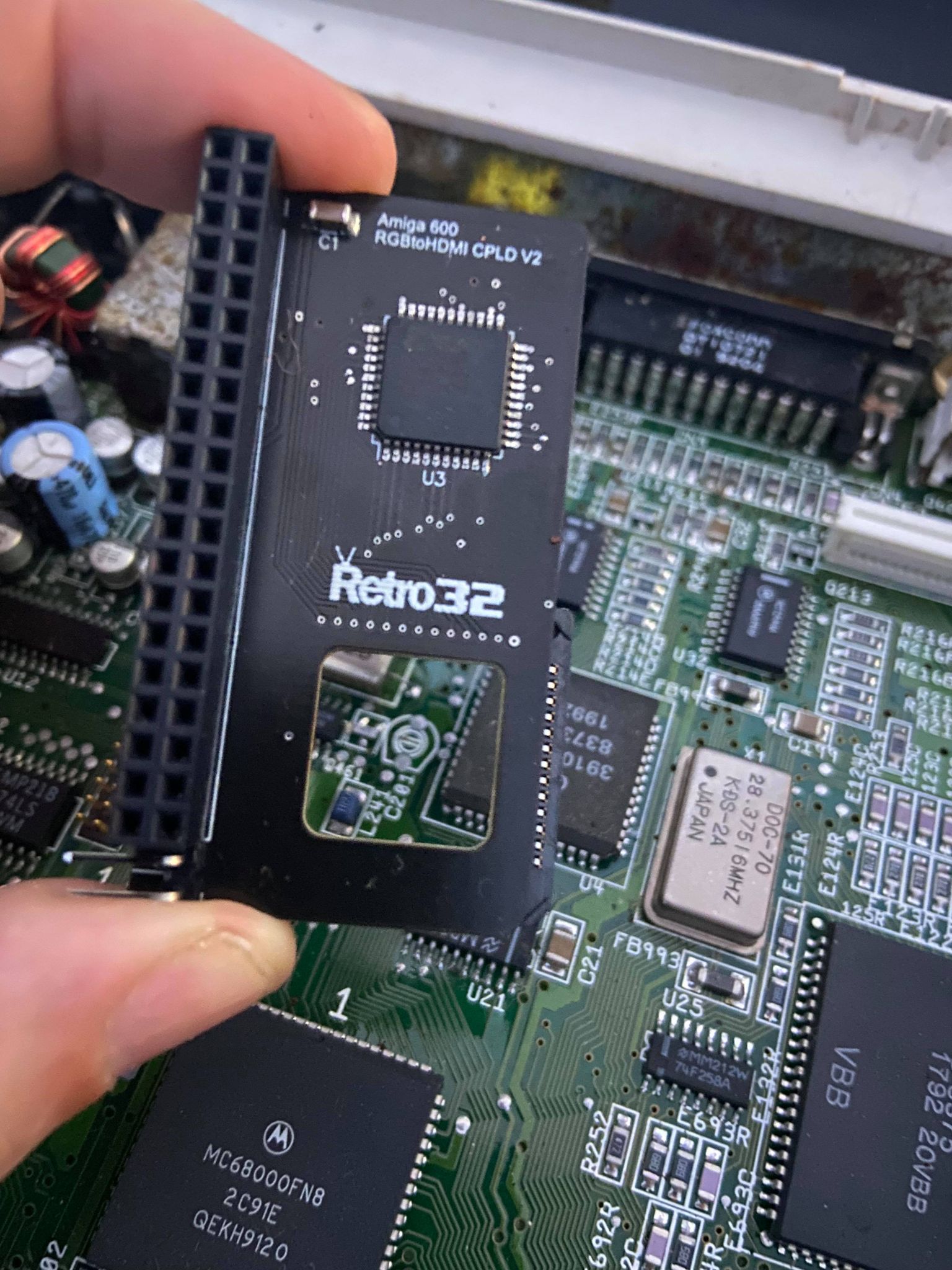 Amiga 600 Scart to hdmi issues : r/amiga