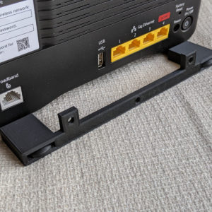 EE Broadband Router Wall mount bracket Slim Custom - Internet Router