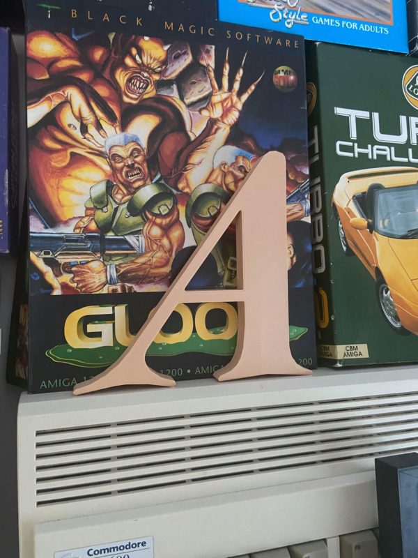 Amiga A wall art - decoration - gift
