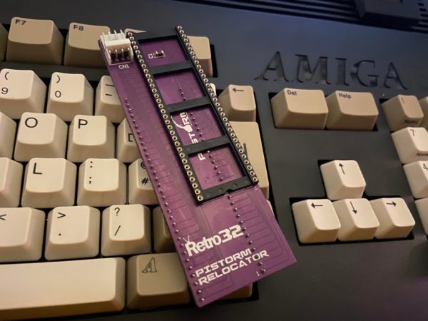 Amiga 500 / 500+ CPU relocator board - PiStorm Accelerator - Image 2