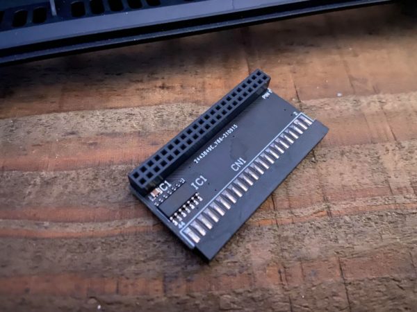 Amiga IDE right angle adapter - Hard disk / cable replacement 44pin ribbon - Image 2