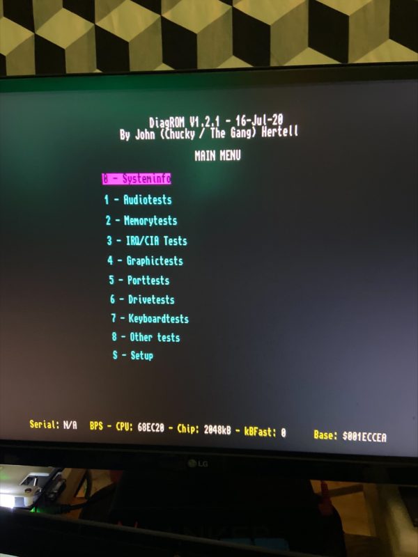 Amiga DiagROM V1.2.1 for Amiga 500, 500+,600 and 2000 - Image 3
