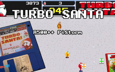 Turbo Santa released with an exclusive play by Amiga Bill & Video