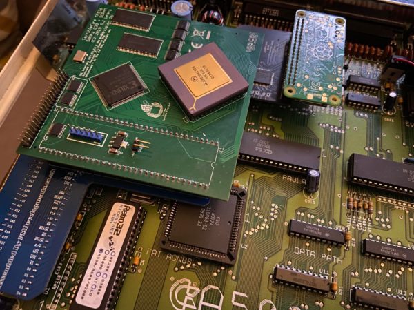 Amiga RGB to HDMI CPLD PiZero Adapter Extra Long (TF) - Amiga 500 / Amiga 500+ - Image 2