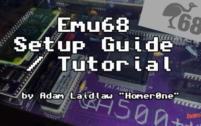 Amiga PiStorm Emu68 Setup Guide / Tutorial