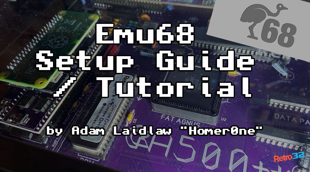 Amiga PiStorm Emu68 Setup Guide / Tutorial