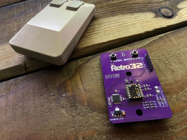 Amiga Tank Mouse Optical Mouse Upgrade PCB