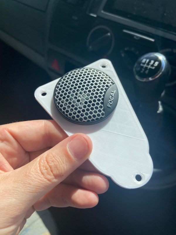 VW Transporter T5 Focal Tweeter mounts
