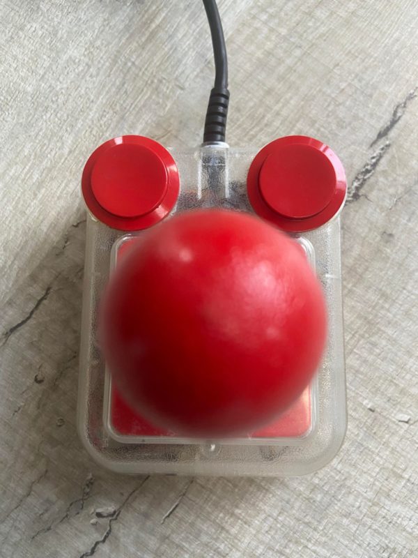 Competition Pro Clear Red Joystick (Amiga Atari ST C64 Spectrum Amstrad) - Image 6