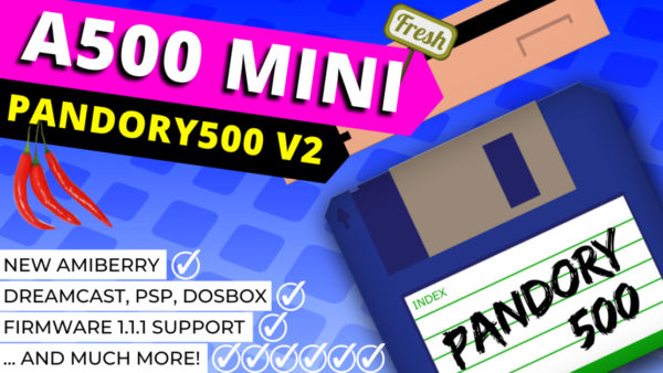 A500 Mini Pandory500 USB stick (A500 mini) distro (writing service) - 64GB USB