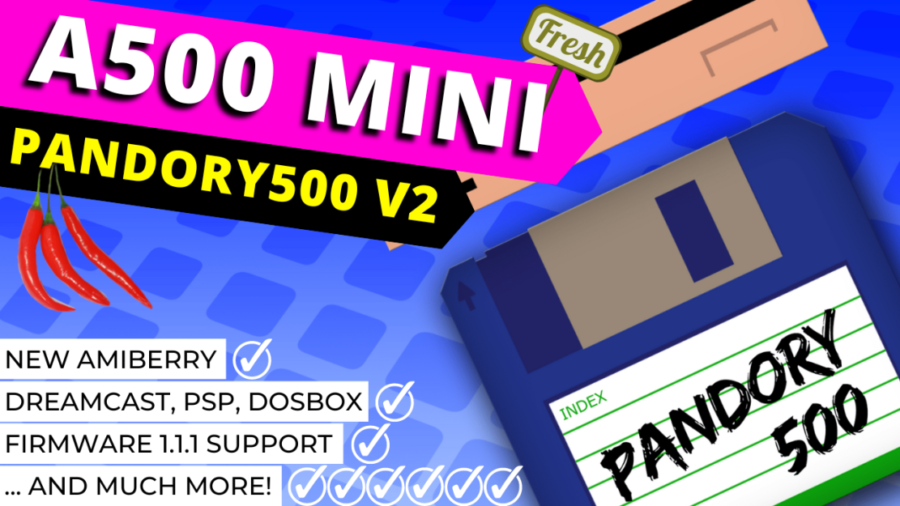 A500 Mini Pandory500 USB stick (A500 mini) distro (writing service