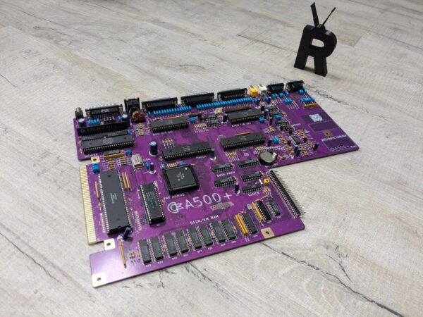 Amiga 500+ Purple - Complete board - Fully populated and tested