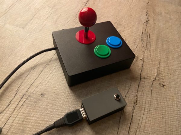 Amiga joystick USB adapter (HID)