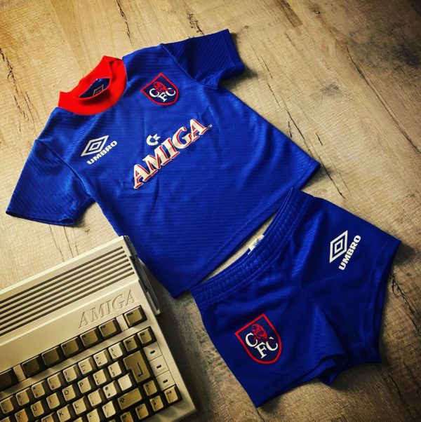 Amiga Chelsea Football kit 1987 - 18 / 24 Months
