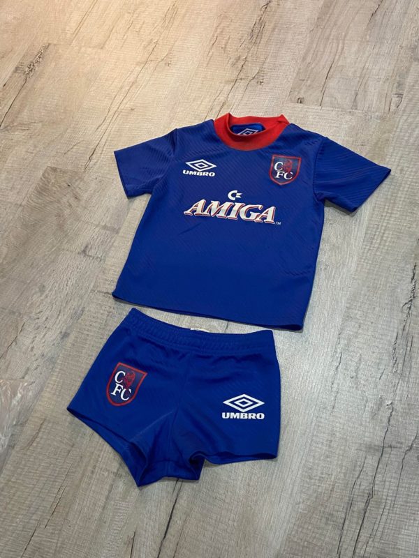 Amiga Chelsea Football kit 1987 - 18 / 24 Months - Image 4
