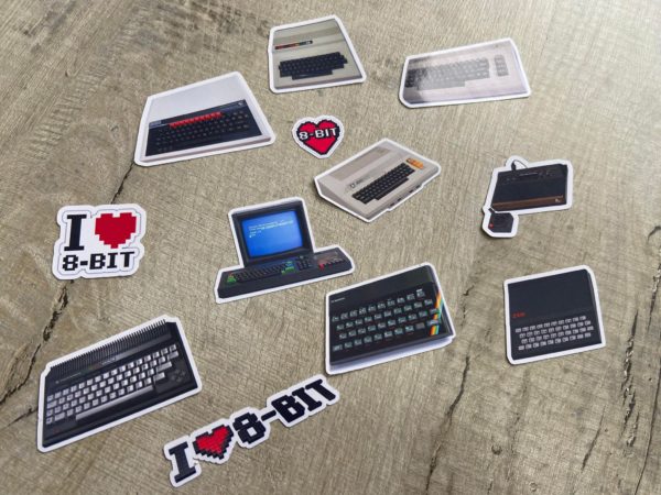 8-bit Computer Stickers - Image 2
