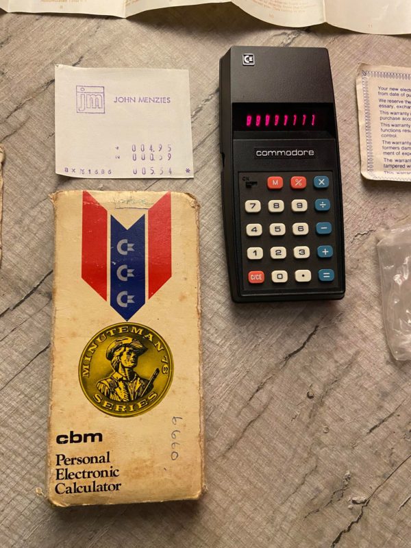 Commodore 796M Calculator - Black - Image 4