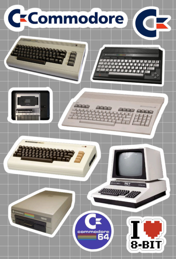 Commodore Stickers