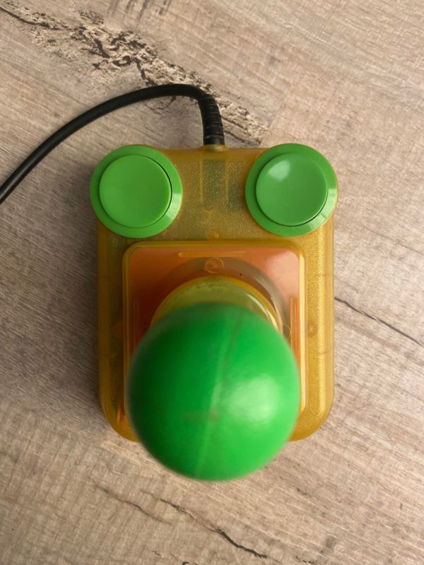 Competition Pro Green clear joystick - Image 3