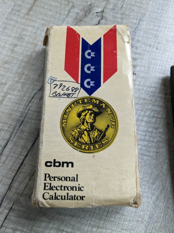 Commodore 796M Calculator - Black #2 - Image 3