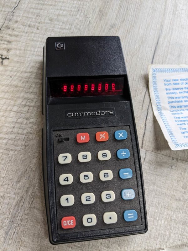 Commodore 796M Calculator - Black #2 - Image 2